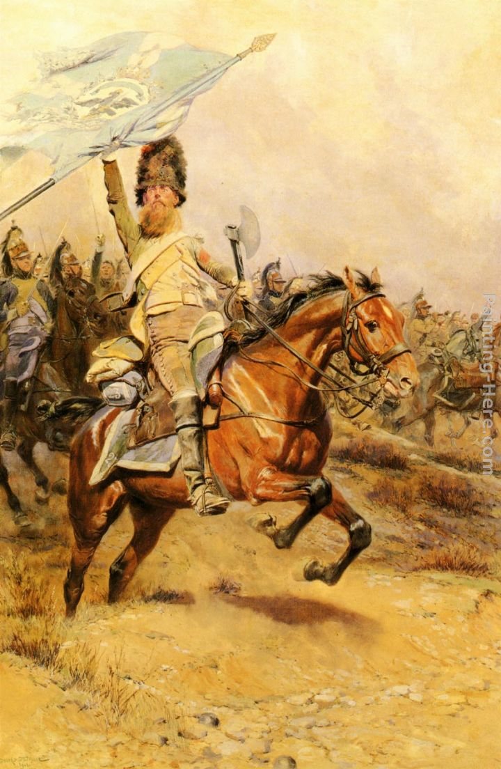 Jean Baptiste Edouard Detaille La Charge